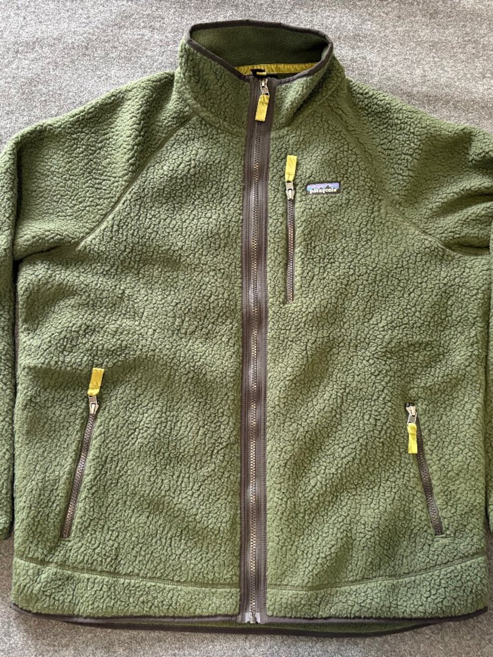 Patagonia Retro Fleece, Men, Old Growth green. XL. As new.